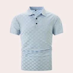 Shirts Heren*Stijlvolle zomerse polo met korte mouwen