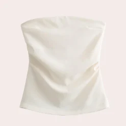 Blazers & Blouses Dames*Strapless damesblouse voor de zomer