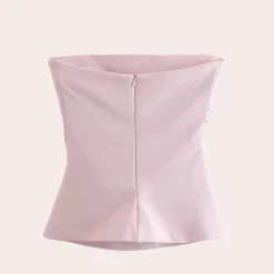 Blazers & Blouses Dames*Strapless damesblouse voor de zomer