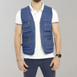 Jassen Heren*Svend - Herenvest met ritszakken voor de zomer