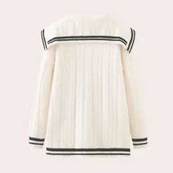 Truien & Vesten Dames*Sybille - Comfortabele gebreide damestrui Wit