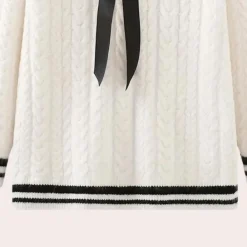 Truien & Vesten Dames*Sybille - Comfortabele gebreide damestrui Wit