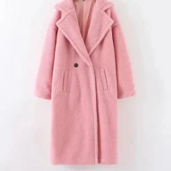 Jassen Dames*Szilard - Knusse en modieuze pluizige damesjas