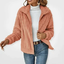 Truien & Vesten Dames*TABITHA - Luchtig fleece vest voor dames, perfect voor de lente en zomer