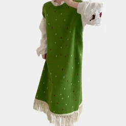 Jurken & Jumpsuits Dames*TAINN - Zomerse Klassieke Jurk voor Dames Groen