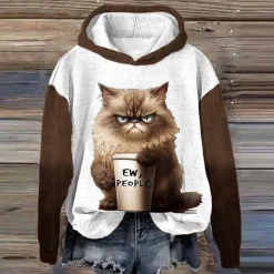 Truien & Vesten Dames*Talia - Stijlvolle Damestrui met Knallende Dierenprint voor de Zomer