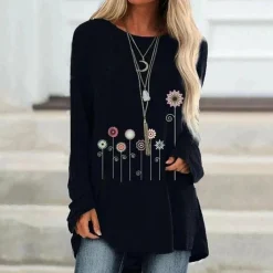 Topjes & Shirts Dames*TAMARA - Elegante zomerse sweatshirt voor vrouwen