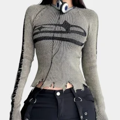 Truien & Vesten Dames*TANDICE - Luchtige Zomertrui voor Dames Grijs