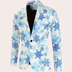 Jassen Heren*TARSO - Geraffineerde Zomerblazer voor Heren Lichtblauw