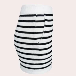 Sets Dames*Tassa - Zomerse Gestreepte Elegantie 2-Delige Set Wit