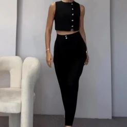 Sets Dames*Tatiana – Verfijnde 2-delige Zomerset voor Vrouwen