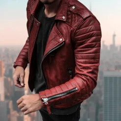 Leren Jassen Heren|Jassen Heren*TAYLOR - Stijlvolle en comfortabele zomerjas