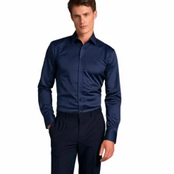 Shirts Heren*Teddy - Stretch overhemd voor heren, perfect voor de zomer