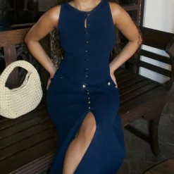 Jurken & Jumpsuits Dames*Teodora - Elegante Zomerse Maxi Dress voor Vrouwen