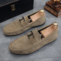 Schoenen Heren*Teofil - Luxe Slip-On Loafers voor Heren - Perfect voor de Zomer
