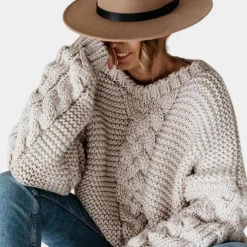 Truien & Vesten Dames*TERESA - Modieuze Zomerse Trui voor Dames