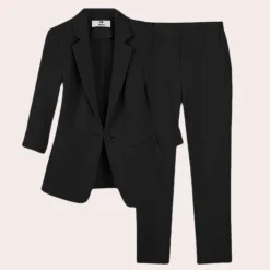 Sets Dames*Teresa - Verfijnde dames blazer en broek set voor de zomer