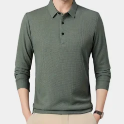 Shirts Heren*Terje - Casual herenoverhemd met lange mouwen voor de zomer