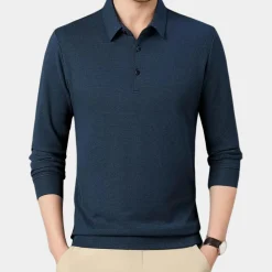 Shirts Heren*Terje - Casual herenoverhemd met lange mouwen voor de zomer