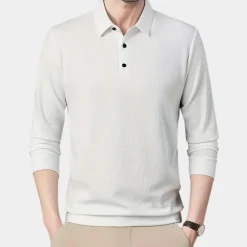 Shirts Heren*Terje - Casual herenoverhemd met lange mouwen voor de zomer