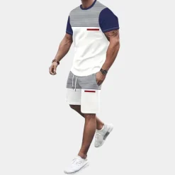 Sets Heren*Terrance - Trendy tweedelige zomerkleding voor mannen - Perfect voor de zomer