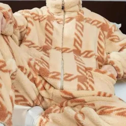 Sets Heren*TERRY - Klassieke Zomerse Pyjamaset voor Heren Geel