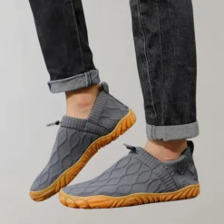 Schoenen Heren*Theo - Slip-on blote-voeten-schoenen voor mannen - Zomereditie