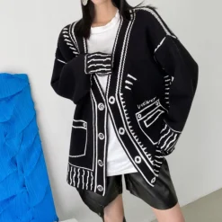 Truien & Vesten Dames*Theodosia - Speelse Zomerse Afdrukken Damesvest