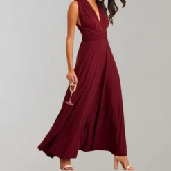 Jurken & Jumpsuits Dames*Thora - Multiway wikkeljurk voor de lente en zomer