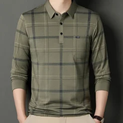 Shirts Heren*Timot - Stijlvol geruit heren t-shirt met korte mouwen voor de zomer