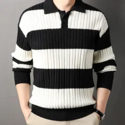 Shirts Heren*Toncse - Comfortabele gebreide polo trui voor heren - Lente/Zomer Editie