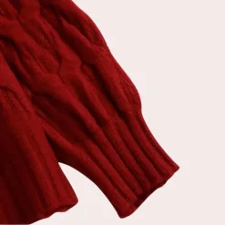 Truien & Vesten Dames*TORI - Trendy Kersttrui voor Dames Rood