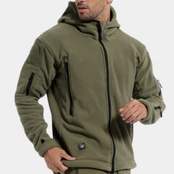 Jassen Heren*Toulouse - Lichte fleecejack met capuchon voor de zomer