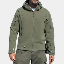 Jassen Heren*Toulouse - Lichte fleecejack met capuchon voor de zomer