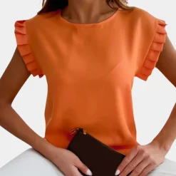 Topjes & Shirts Dames*Trendy damesblouse voor de zomer