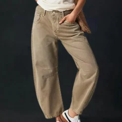 Broeken & Rokken Dames*Trendy wijde zomerjeans voor dames