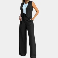 Sets Dames*Trendy zomer vest en broek voor dames