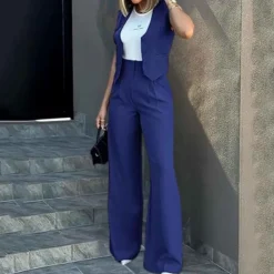 Sets Dames*Trendy zomer vest en broek voor dames