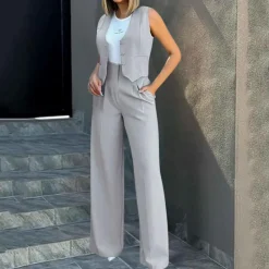 Sets Dames*Trendy zomer vest en broek voor dames