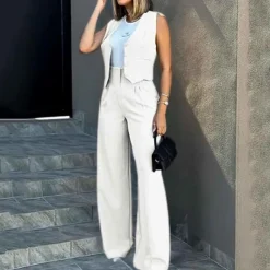 Sets Dames*Trendy zomer vest en broek voor dames