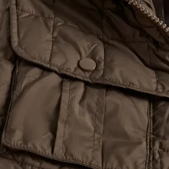 Jassen Dames*TRICIA - Casual Winter Pufferjas voor Dames Bruin