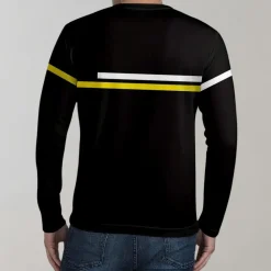 Sets Heren*Tristan - Luchtig zomers trainingspak voor heren Zwart