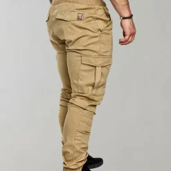 Broeken Heren*Tuomo - Heren casual cargo zomerbroek