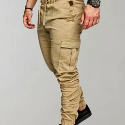 Broeken Heren*Tuomo - Heren casual cargo zomerbroek