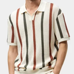 Shirts Heren*Udo - Zomerse polo met korte mouwen voor heren Khaki