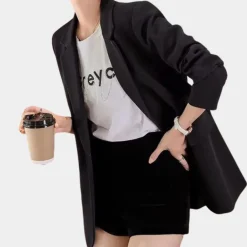 Blazers & Blouses Dames*Ulicia - Chique casual damesblazer voor de zomer