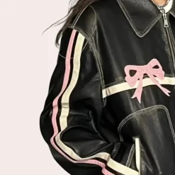 Jassen Dames*Ursuline - Klassiek damesjasje met luxe strikdetail voor de zomer