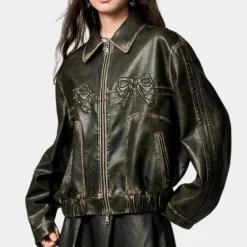 Jassen Dames*Ursuline - Klassiek damesjasje met luxe strikdetail voor de zomer