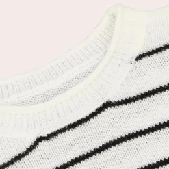 Truien & Vesten Dames*Urzula - Luchtige gebreide damestrui met strepen voor de zomer