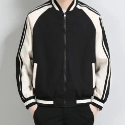 Jassen Heren*Vadim - Stijlvolle heren sportjas met rits voor de zomer